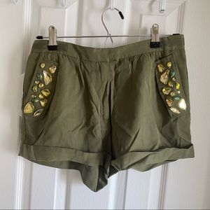 NWT - H&M - Embellished Shorts